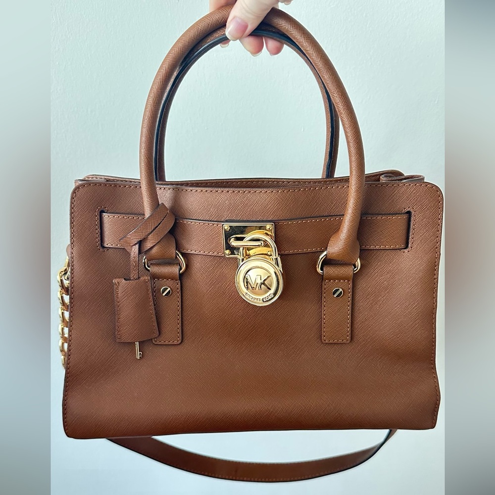 Michael Kors Hamilton Classic Brown Purse